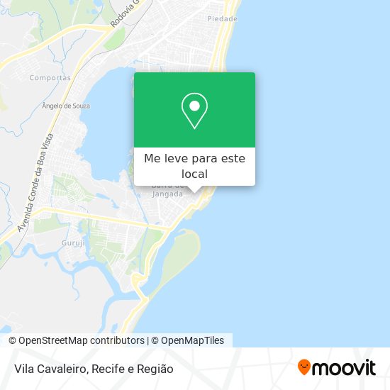 Vila Cavaleiro mapa