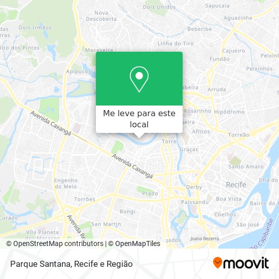 Parque Santana mapa