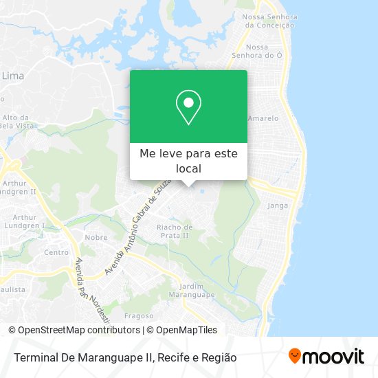 Terminal De Maranguape II mapa