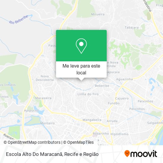 Escola Alto Do Maracanã mapa