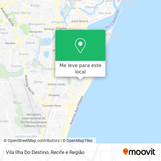 Vila Ilha Do Destino mapa