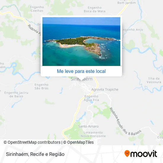 Sirinhaém mapa
