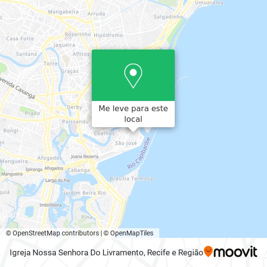 Igreja Nossa Senhora Do Livramento mapa