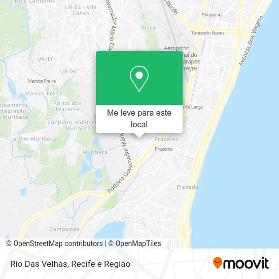 Rio Das Velhas mapa