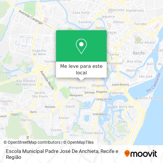 Escola Municipal Padre José De Anchieta mapa