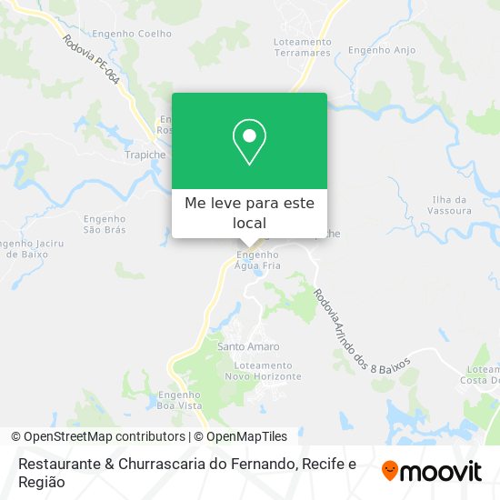 Restaurante & Churrascaria do Fernando mapa