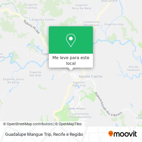 Guadalupe Mangue Trip mapa
