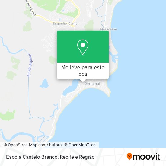 Escola Castelo Branco mapa