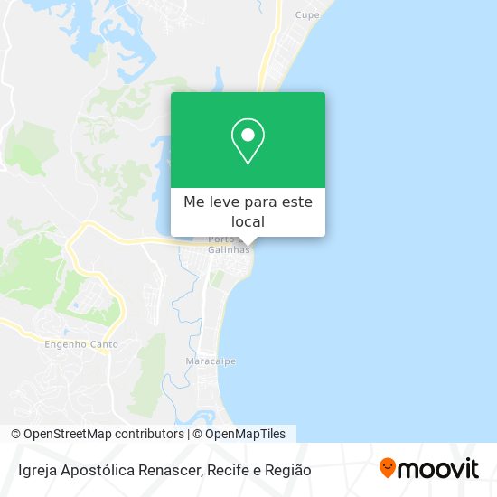 Igreja Apostólica Renascer mapa
