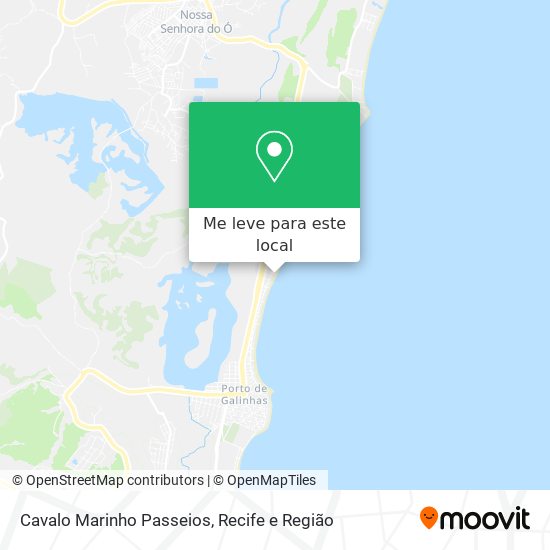 Cavalo Marinho Passeios mapa