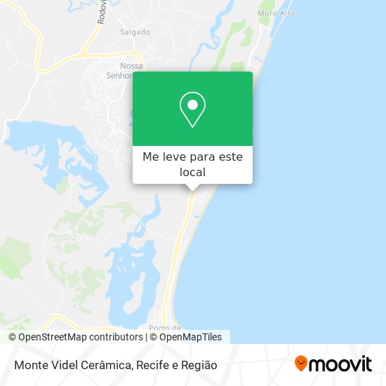 Monte Videl Cerâmica mapa