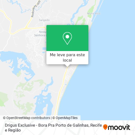 Drigus Exclusive - Bora Pra Porto de Galinhas mapa