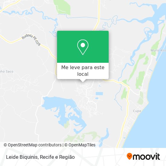 Leide Biquinis mapa