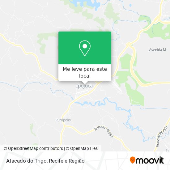 Atacado do Trigo mapa