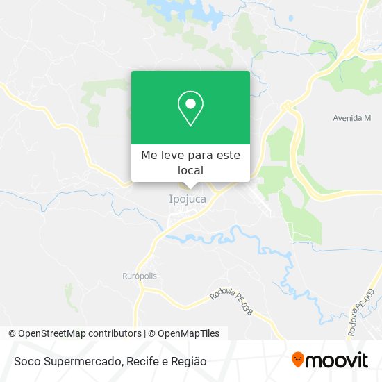 Soco Supermercado mapa