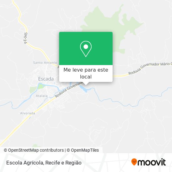 Escola Agrícola mapa