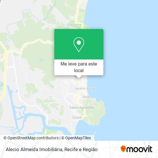 Alecio Almeida Imobiliária mapa