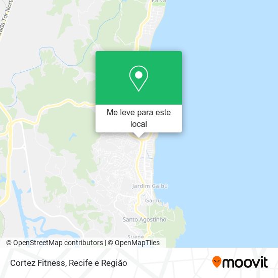 Cortez Fitness mapa