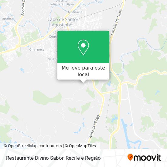 Restaurante Divino Sabor mapa