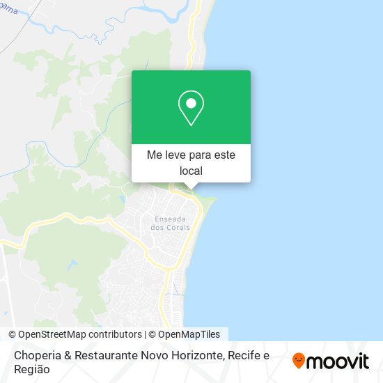 Choperia & Restaurante Novo Horizonte mapa