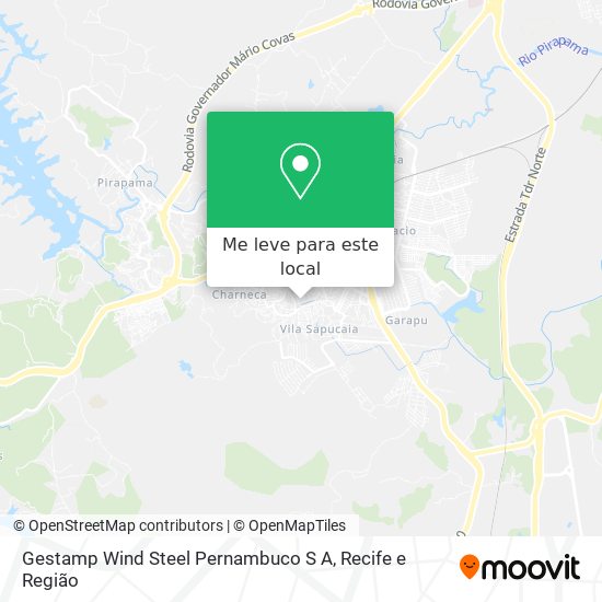 Gestamp Wind Steel Pernambuco S A mapa