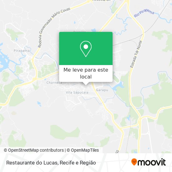 Restaurante do Lucas mapa