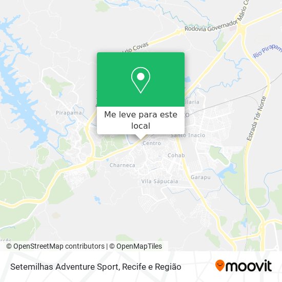 Setemilhas Adventure Sport mapa