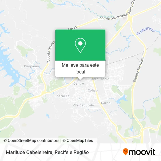 Mariluce Cabeleireira mapa