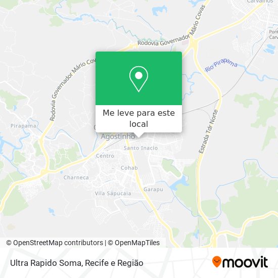 Ultra Rapido Soma mapa