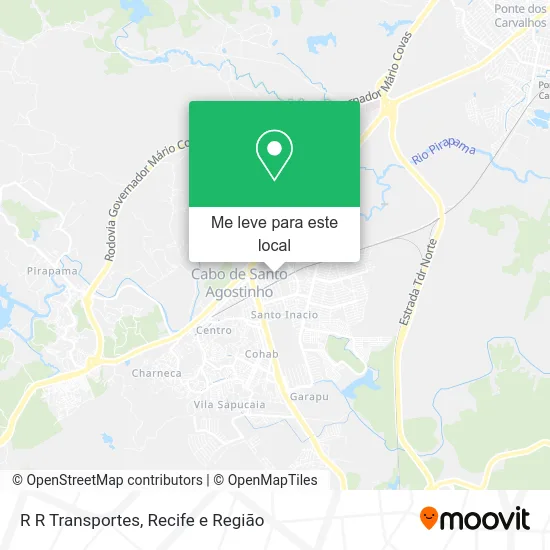 R R Transportes mapa