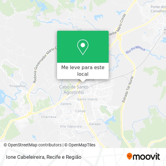 Ione Cabeleireira mapa