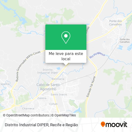 Distrito Industrial DIPER mapa