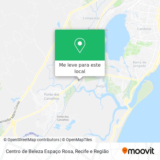 Centro de Beleza Espaço Rosa mapa