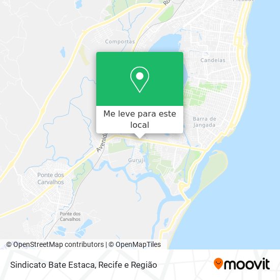 Sindicato Bate Estaca mapa