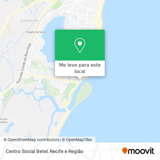 Centro Social Betel mapa