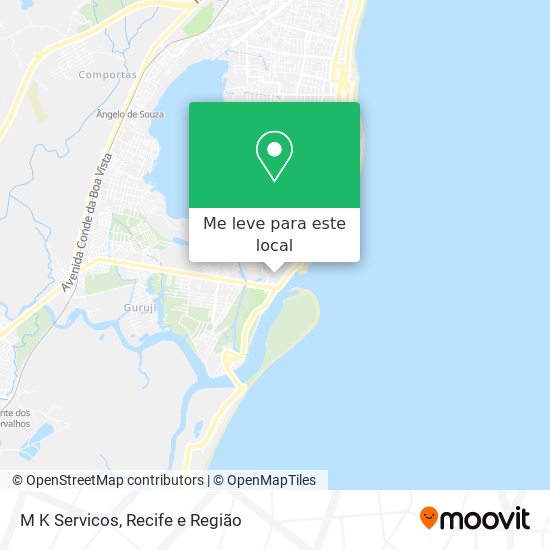 M K Servicos mapa