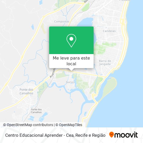 Centro Educacional Aprender - Cea mapa