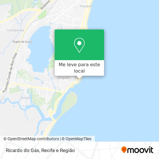 Ricardo do Gás mapa
