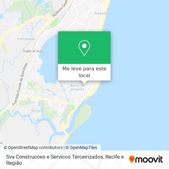 Sva Construcoes e Servicos Terceirizados mapa