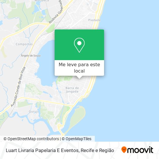 Luart Livraria Papelaria E Eventos mapa