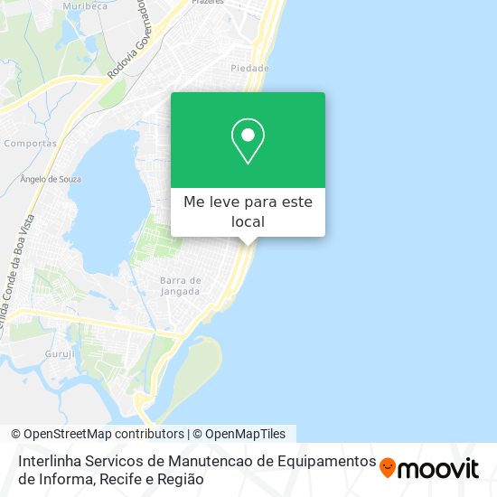 Interlinha Servicos de Manutencao de Equipamentos de Informa mapa