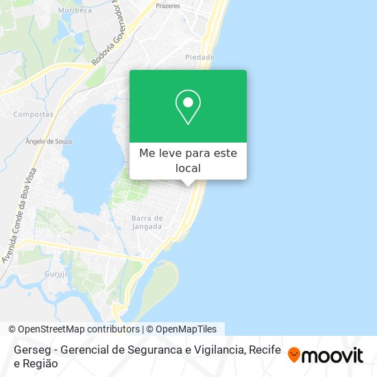 Gerseg - Gerencial de Seguranca e Vigilancia mapa
