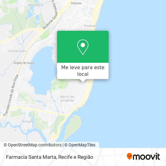 Farmacia Santa Marta mapa