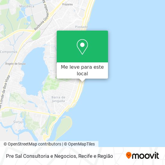 Pre Sal Consultoria e Negocios mapa
