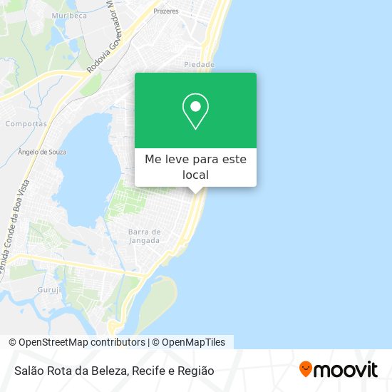 Salão Rota da Beleza mapa