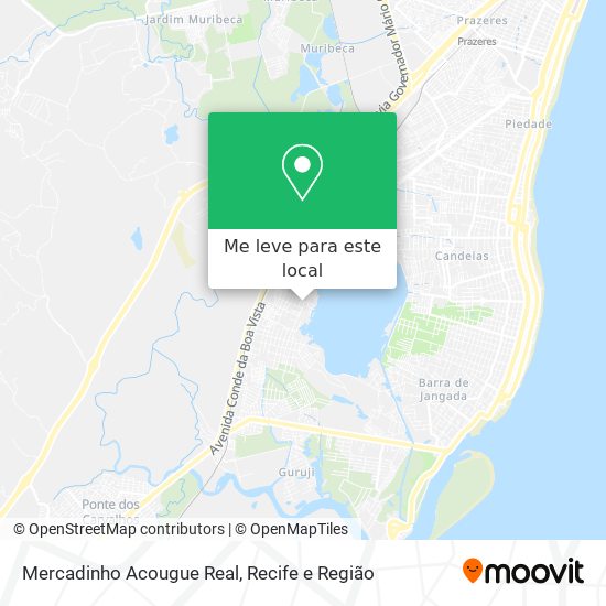 Mercadinho Acougue Real mapa