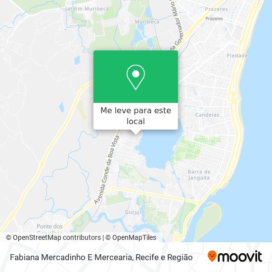 Fabiana Mercadinho E Mercearia mapa