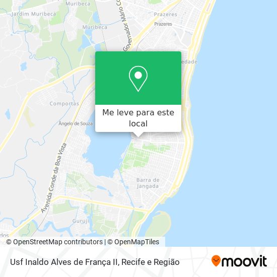Usf Inaldo Alves de França II mapa