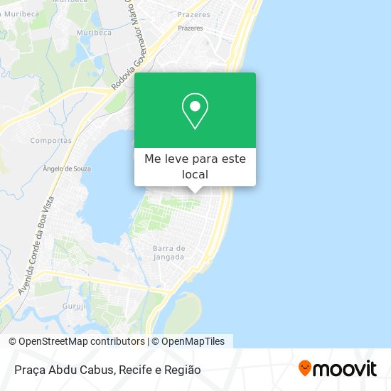 Praça Abdu Cabus mapa