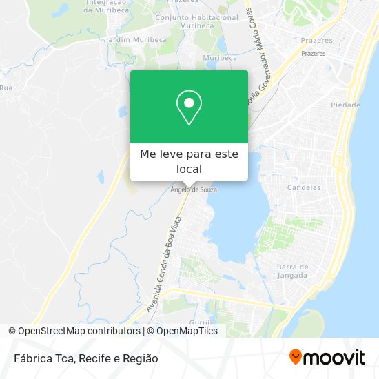 Fábrica Tca mapa